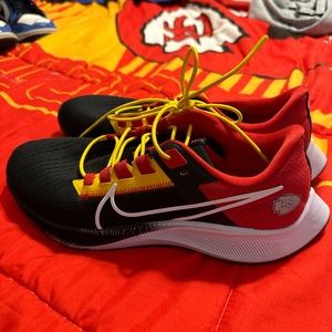 Brand New never worn, size 9 Nike, Kansas City Chiefs shoes